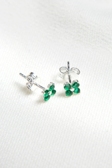 Heliophilia Silver Pendientes de Plata de Ley 925 Stud de 4,5 mm Heliophilia Silver Pendientes de Plata de Ley 925 Stud de 4,5 mm